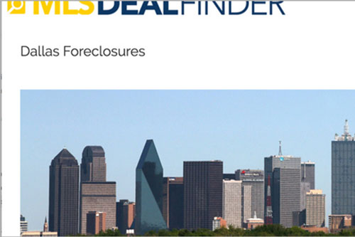 Free Reports: DFW Foreclosure Statistics